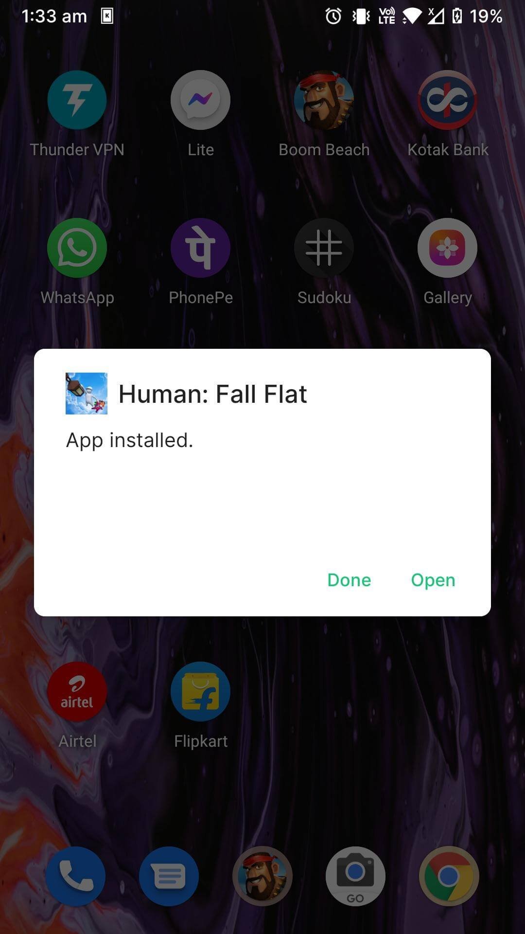 human fall flat apk installed