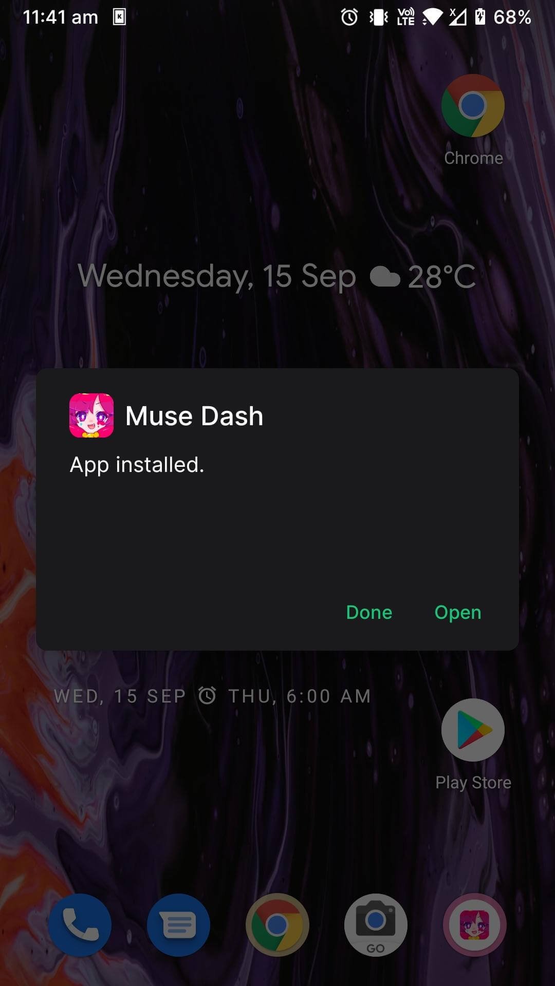 muse dash mod apk installed