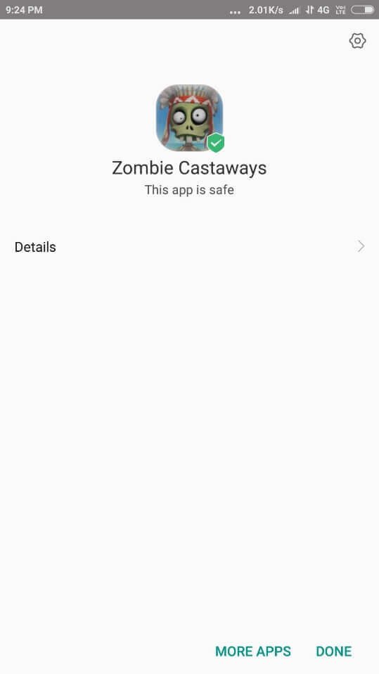 Zombie Castawayss mod apk installed