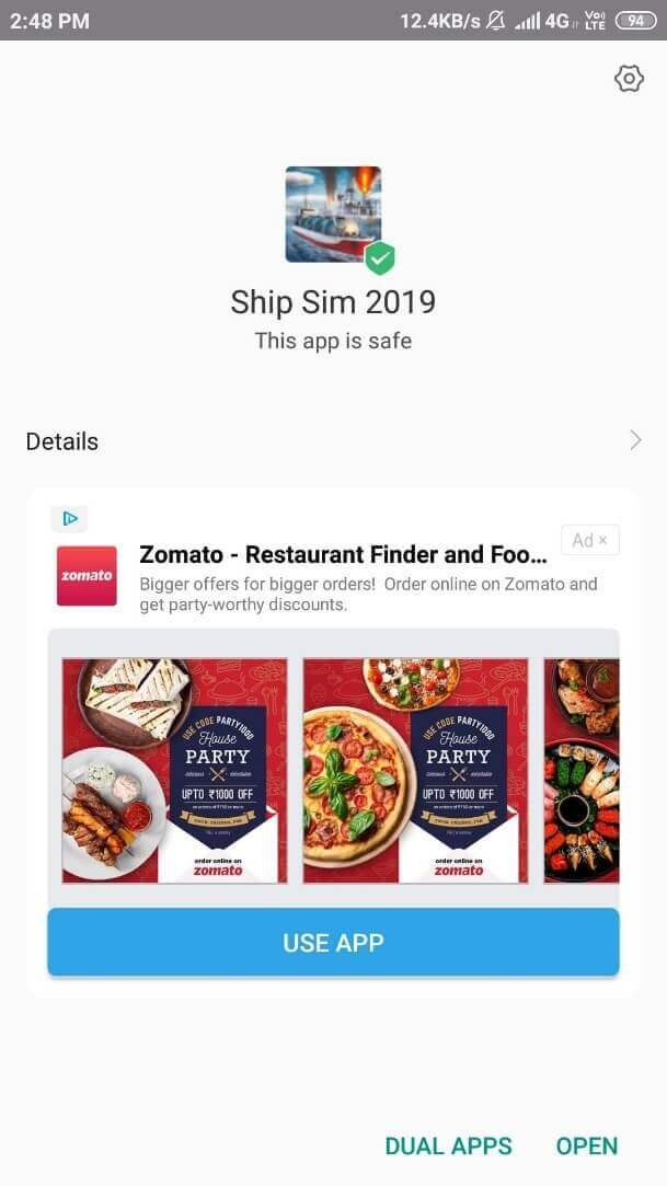 ship slim 2019 mod apk installed