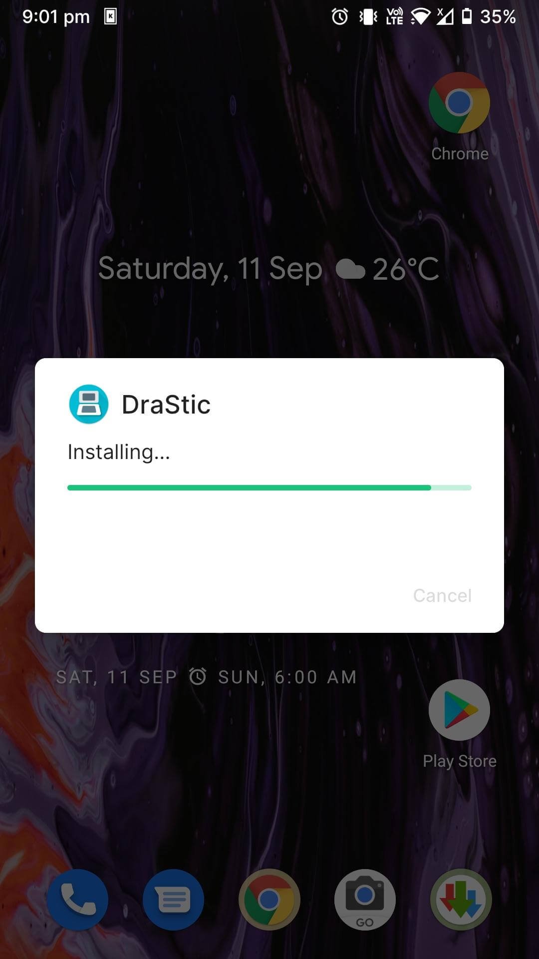 DraStic DS Emulator apk installing