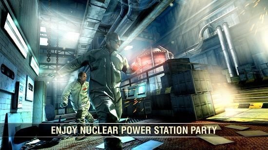 nuclear power station party