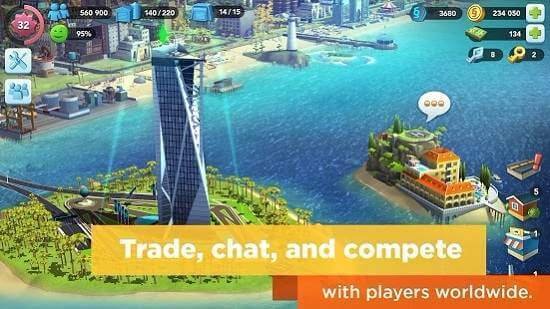 trade, chat, and compete with players worldwide.