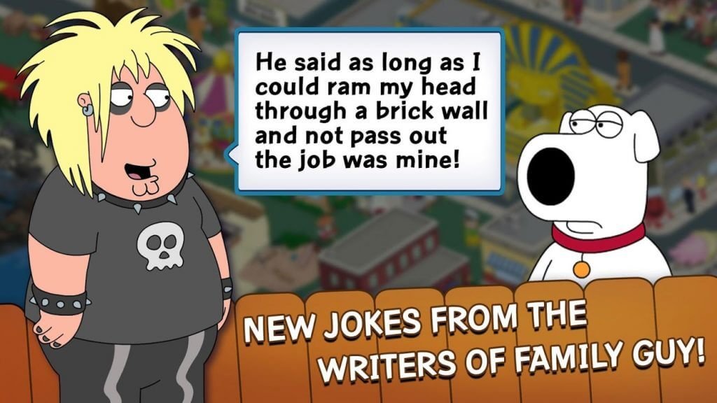 new jokes from the writers of family guy!