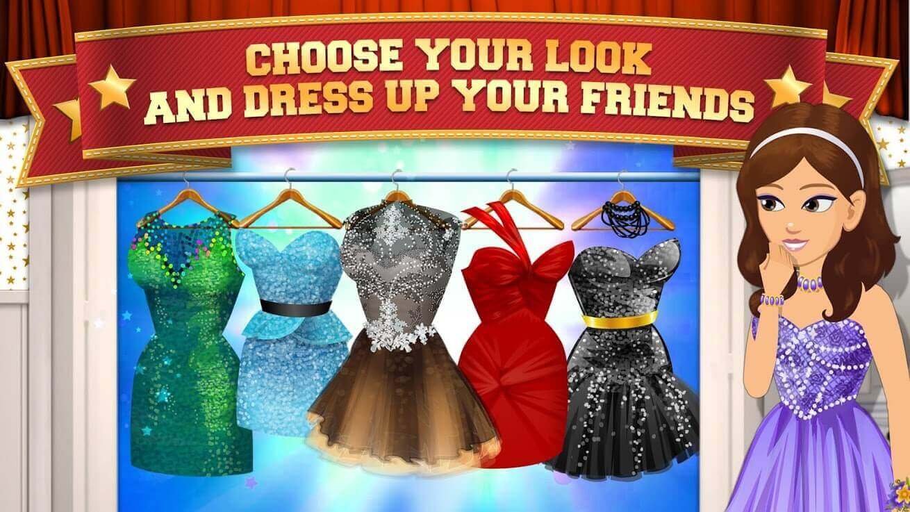 choose your look and dress up your friends