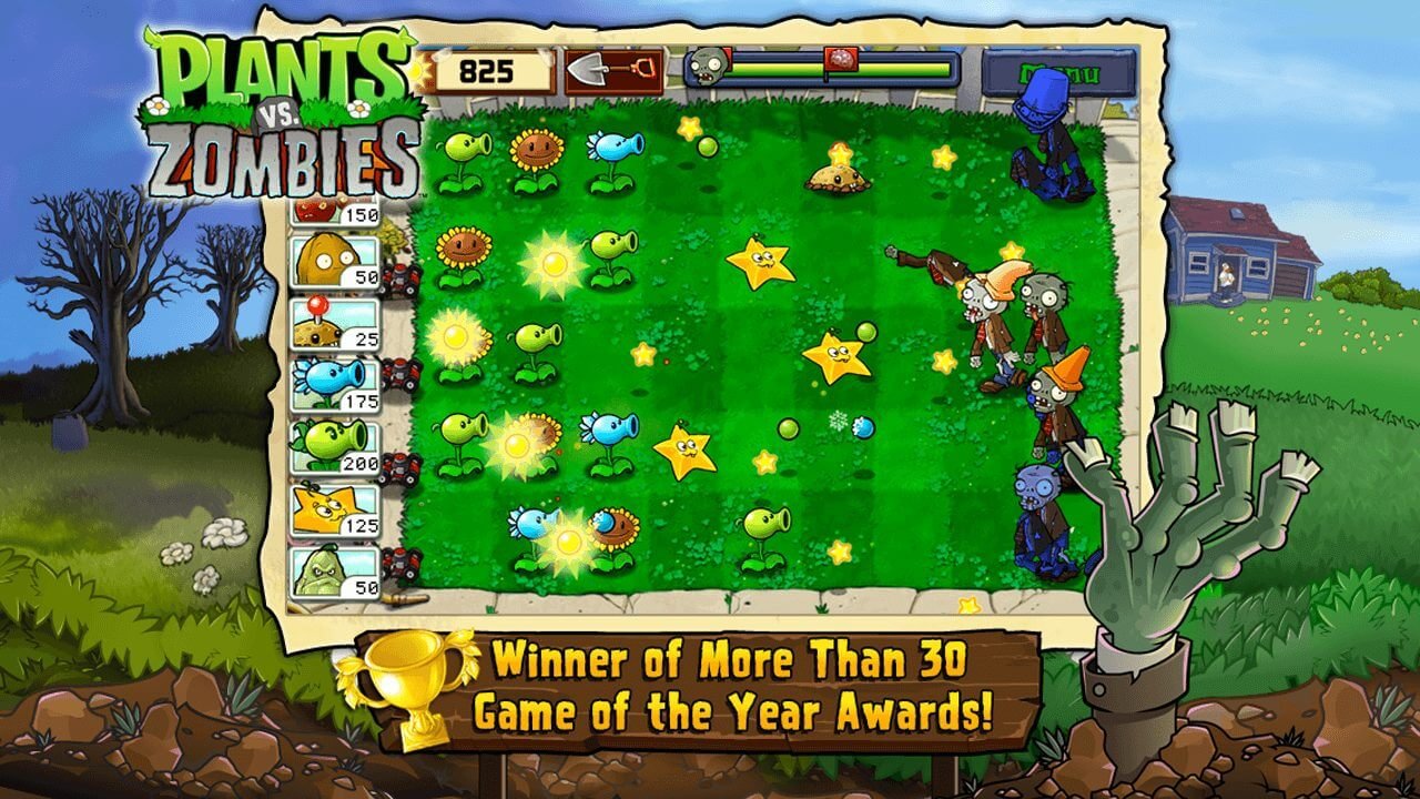 plants vs zombies free gameplay third