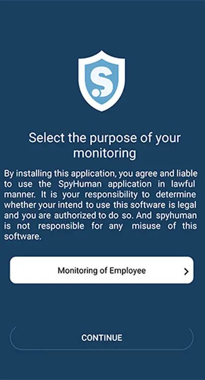 select the purpose of your monitoring