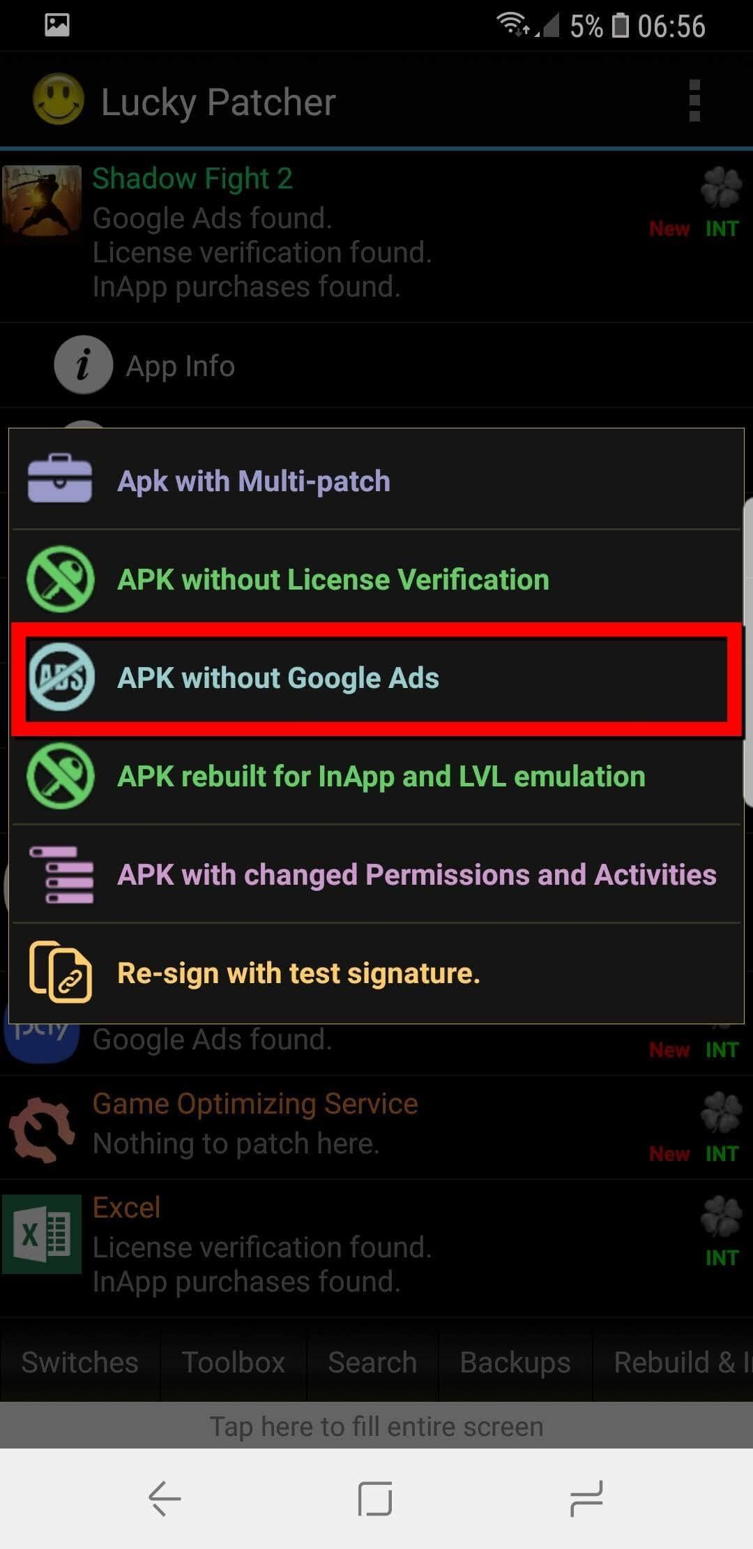 apk without Google ads