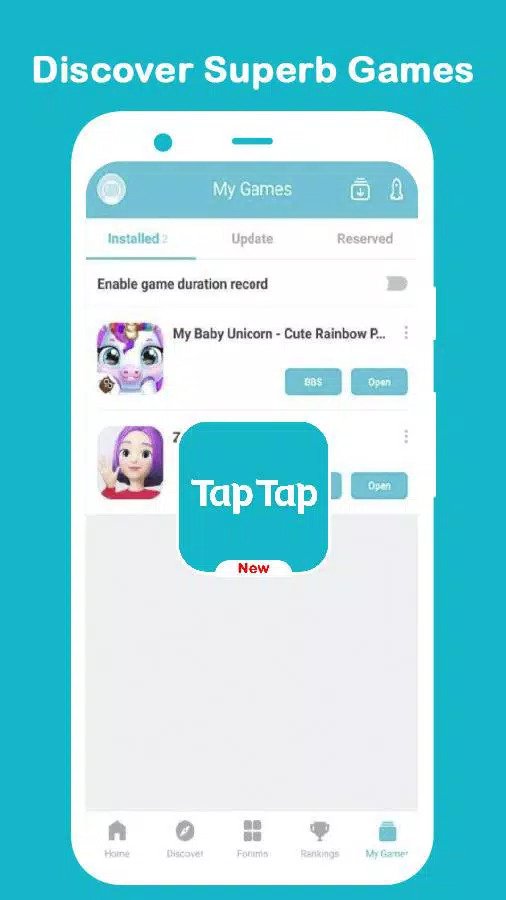 installed games taptap