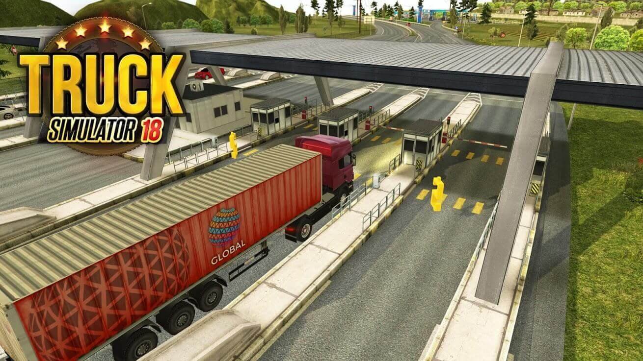 truck simulator 18 gameplay first
