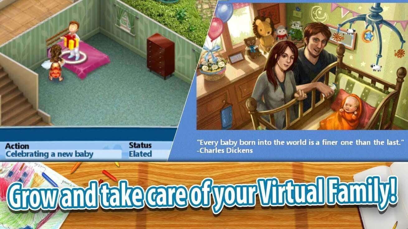 virtual families 2 gameplay first