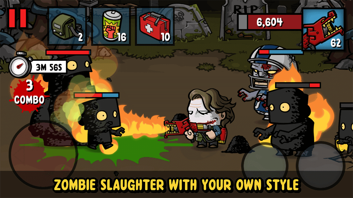 zombie slaughter with your own style