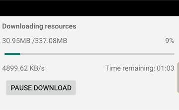 resources downloading