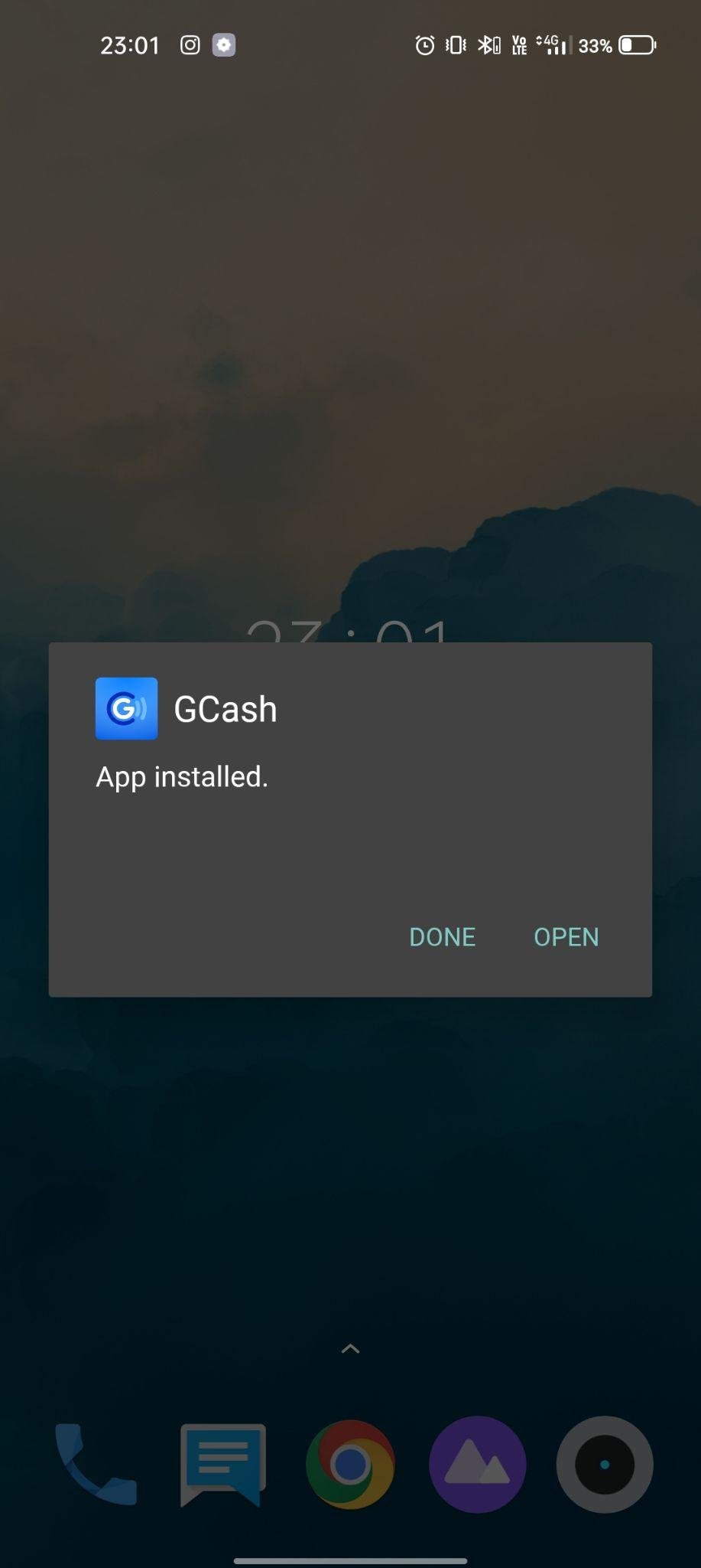 gcash apk installed