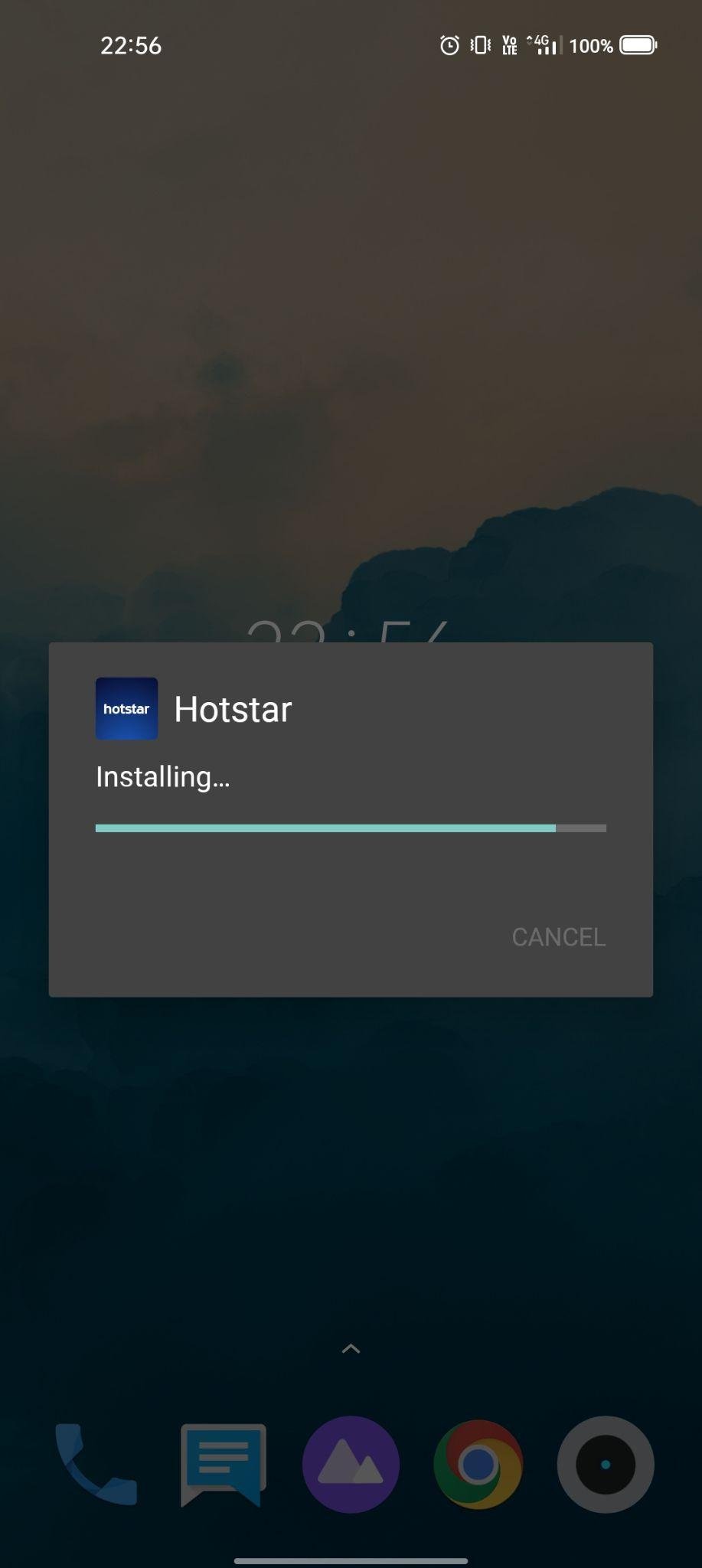 hotstar apk installing