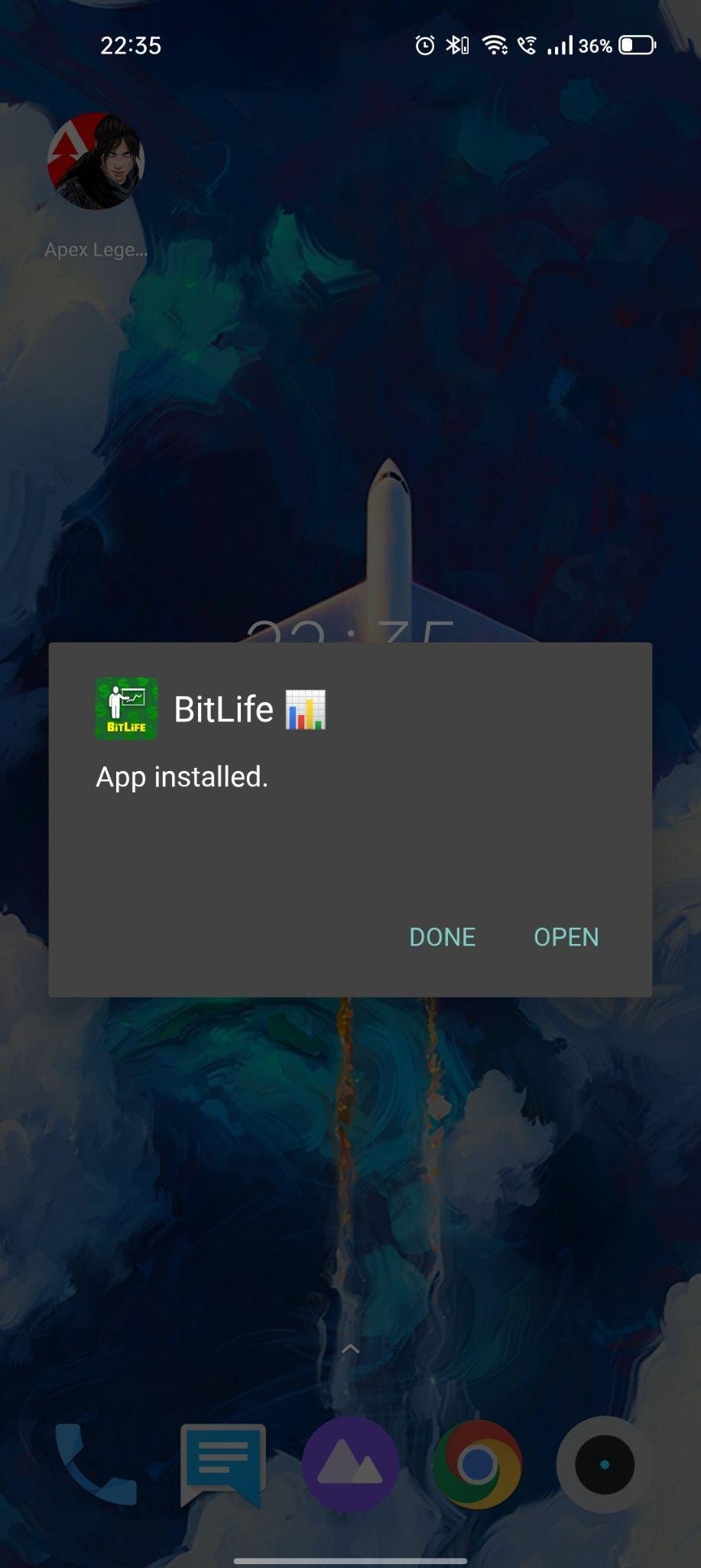 bitlife mod apk installed