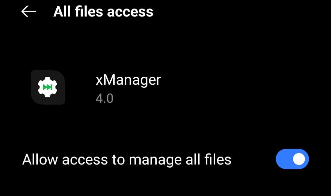 allow file access