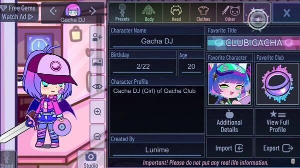 Gacha Cute APK Mod 1.1.0 (Unlimited diamonds) Download 2023