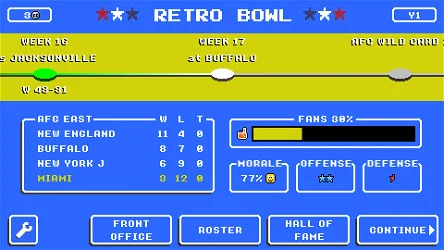Retro Bowl screenshot