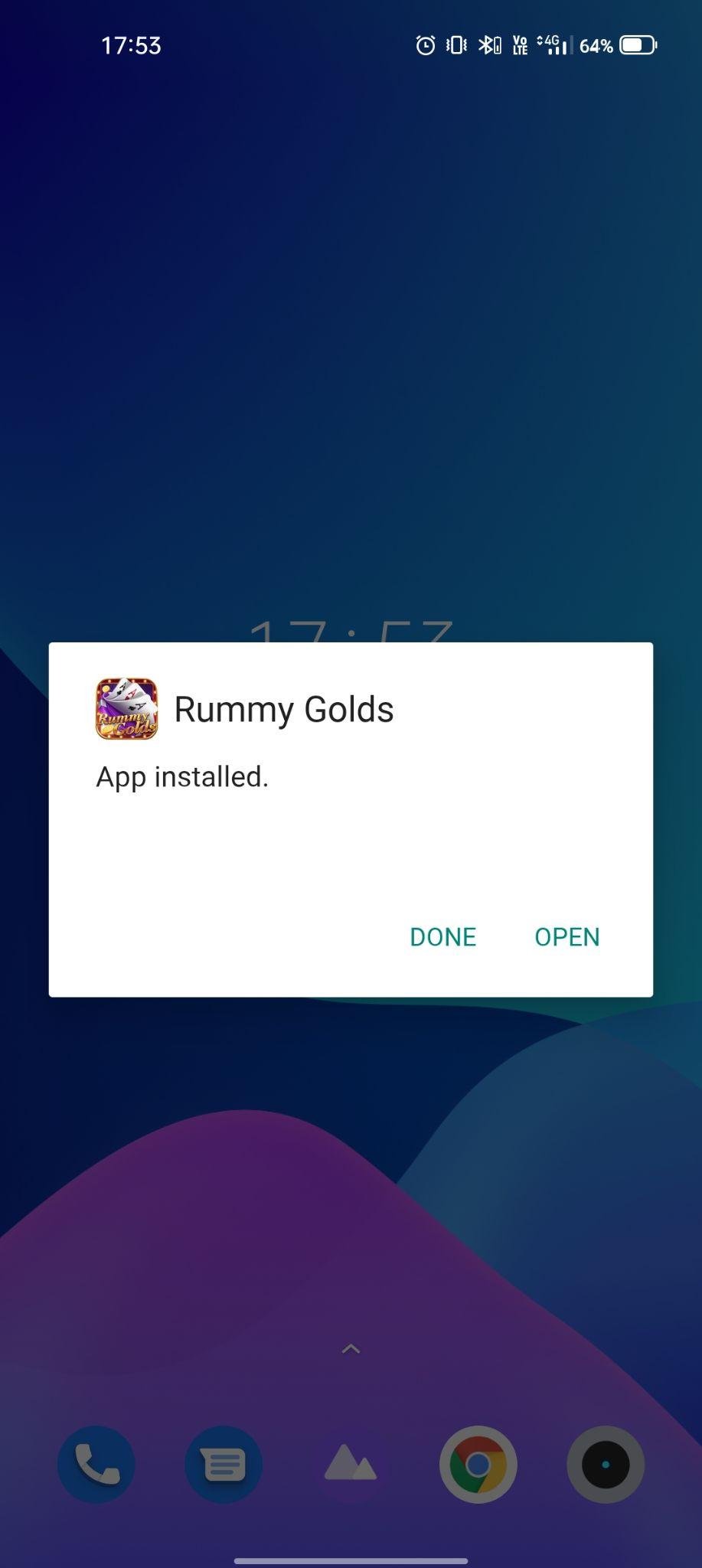 rummer golds apk installed