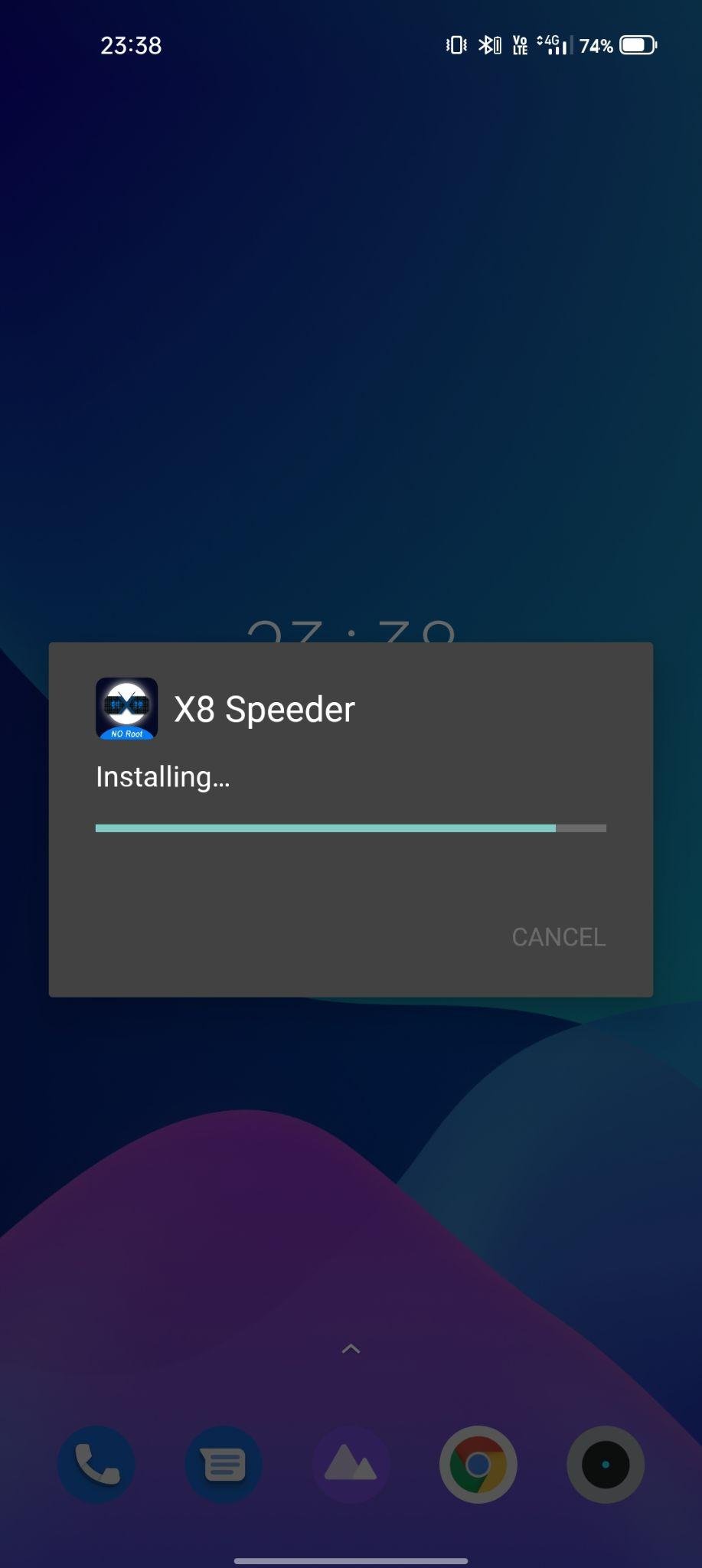 x8 speeder apk installing