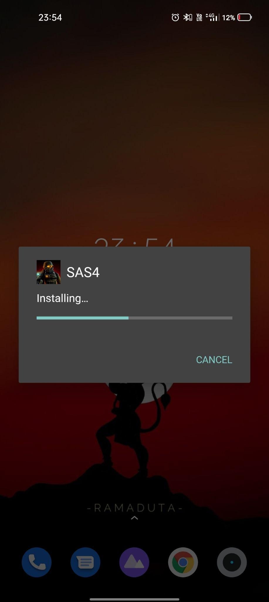 sas4 apk installing