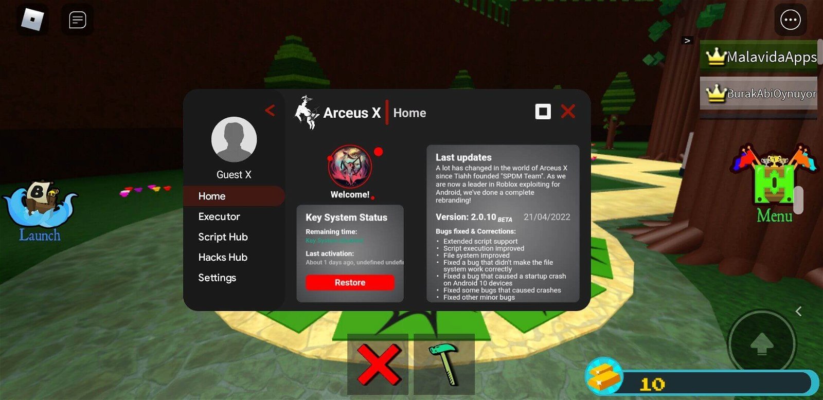 Stream Arceus X V2 0.11 APK: The Easiest and Safest Way to Cheat in Roblox  Games on Android from Craig