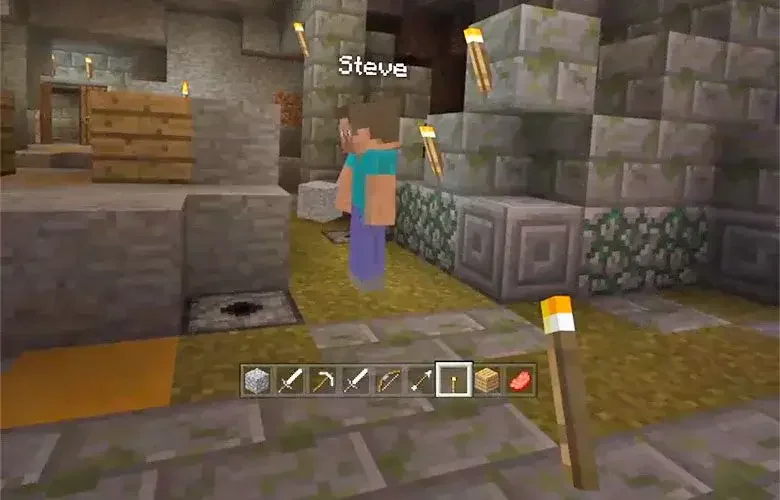 Minecraft Pocket Edition 1.0.8.1 Android Game play #2 