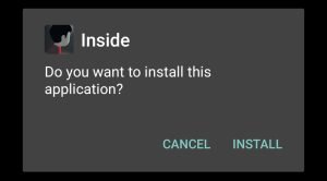 click on Install