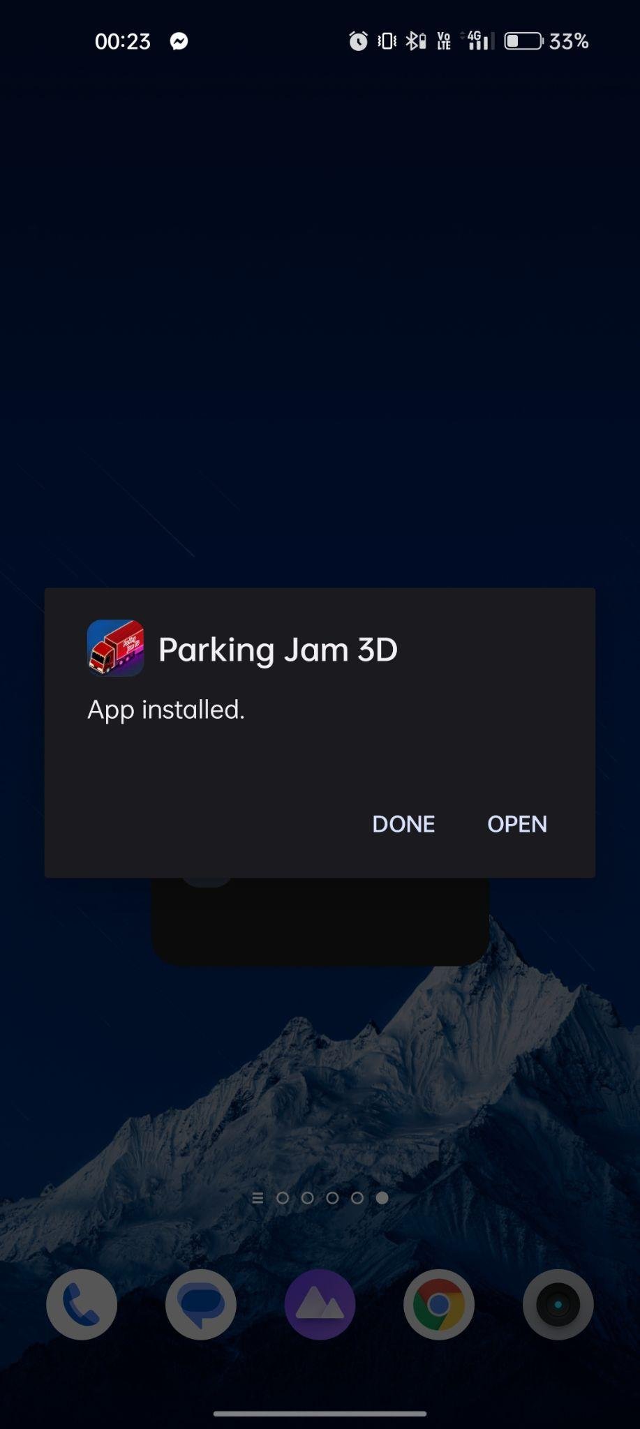 Parking Jam 3D apk installed