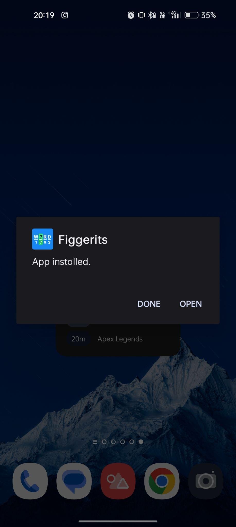 Figgerits apk installed