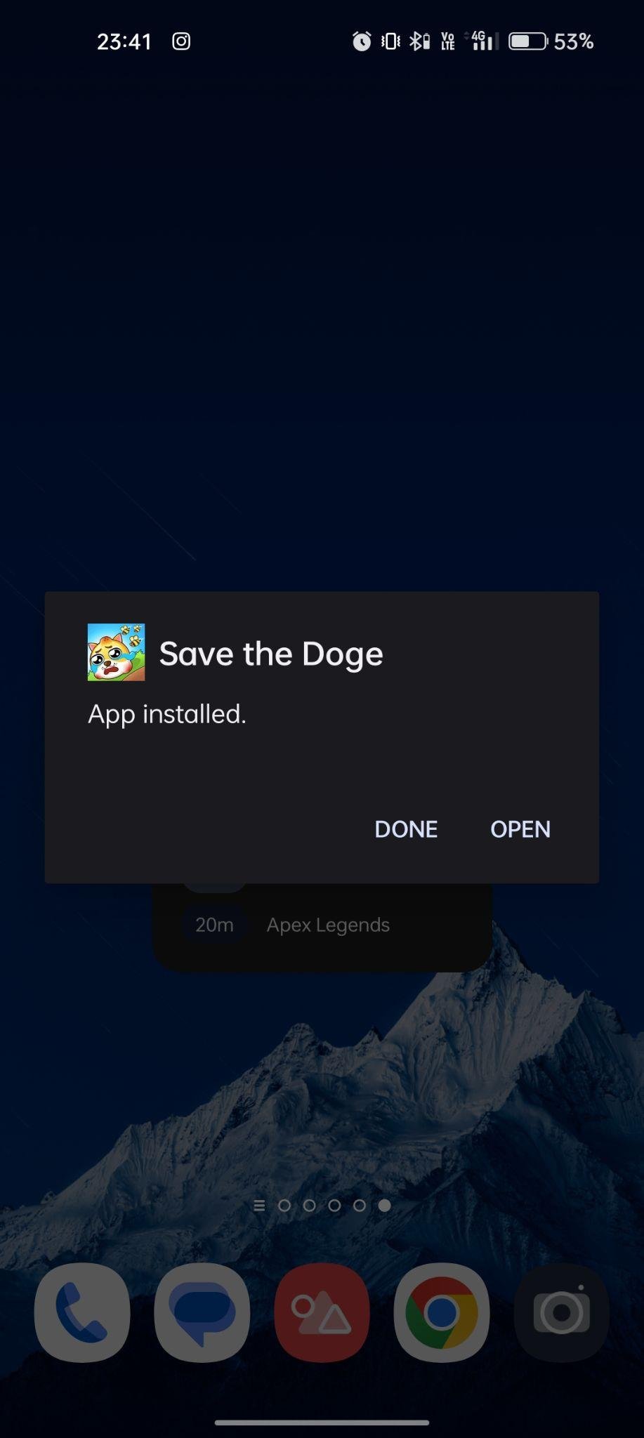 Save the Dog apk installed