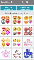 Emoji Font 3 screenshot