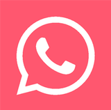 WhatsApp Red logo