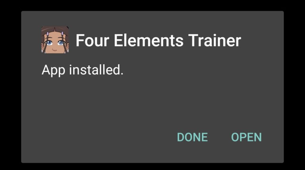 four elements trainer apk