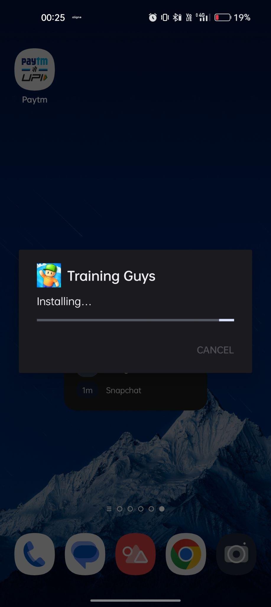 Training Guys apk installing