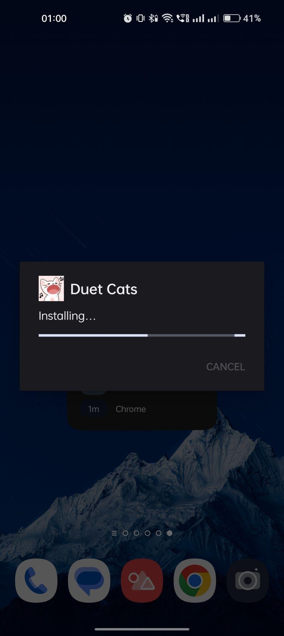 Duet Cats apk installing