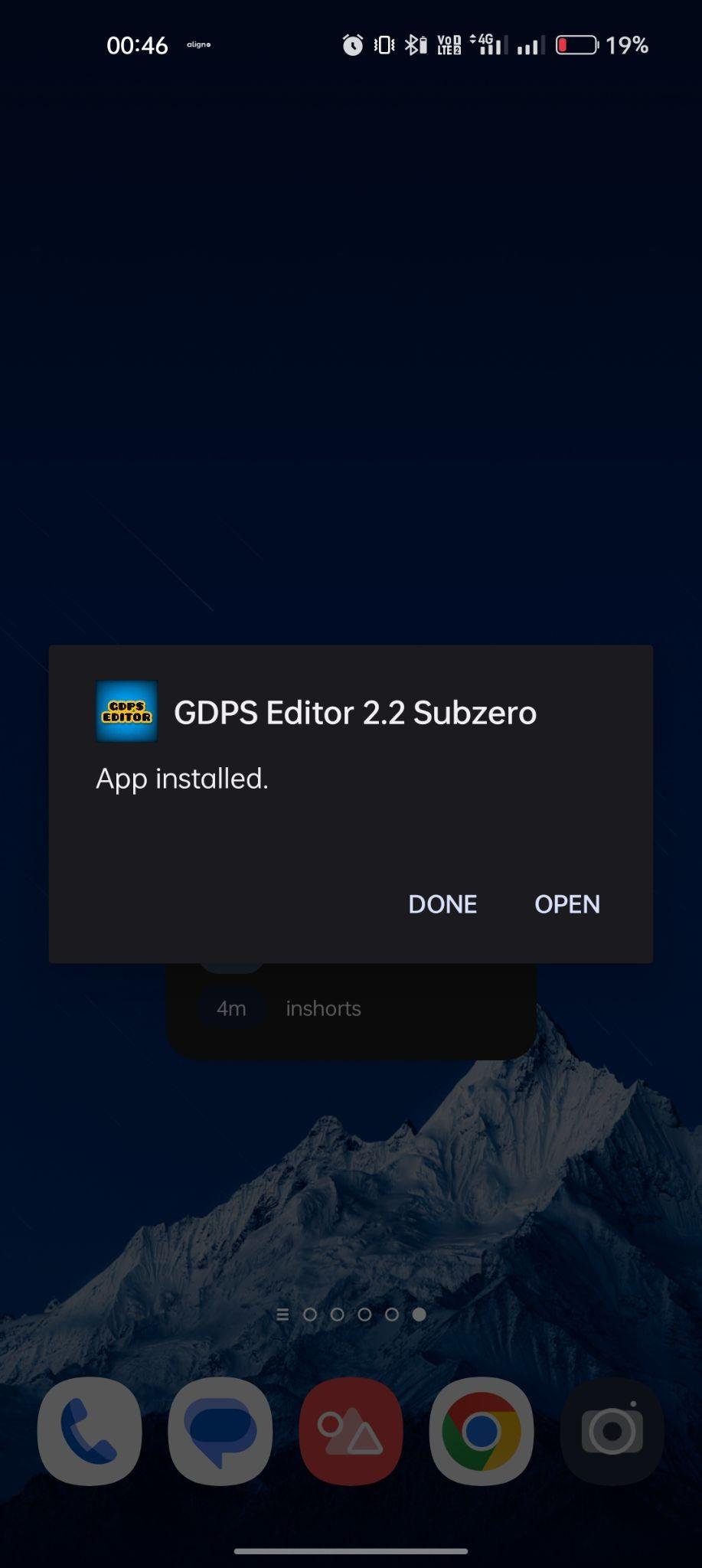 GDPS Editor apk installed