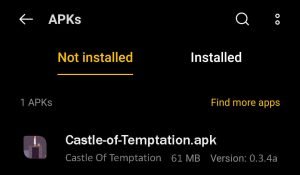 locate Castle of Temptation APK
