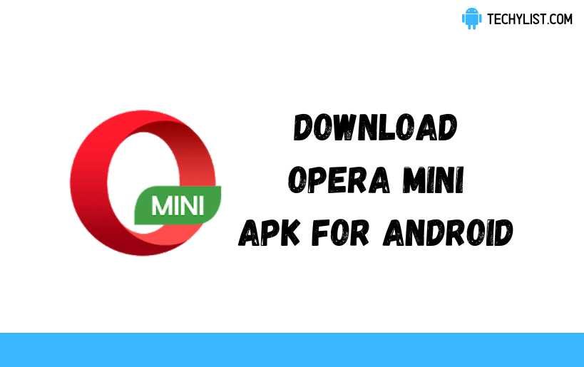 Opera Mini APK for Android Download