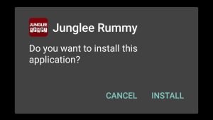 install the Junglee Rummy Apk