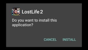 install Lost Life 2 after downloading