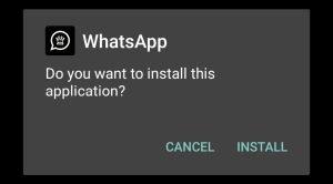 Install the WhatsApp Black Gold App