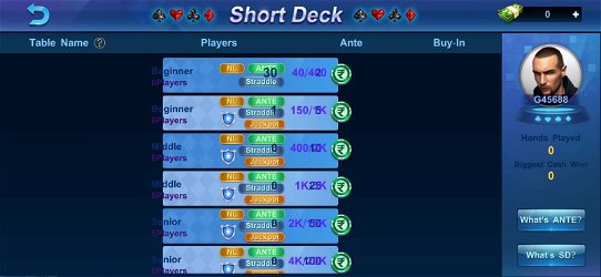 Mojoo Poker Pool screenshot