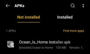 locate Ocean Is Home 2 Mod installer Apk