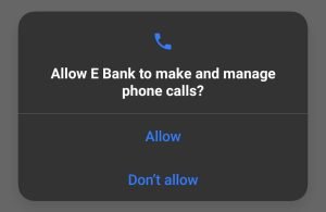 allow access to manage phone calls