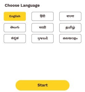 select language in MiniJoy