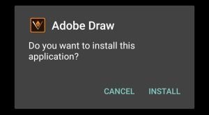Tap on Install option to start installation
