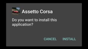 start installing Assetto Corsa
