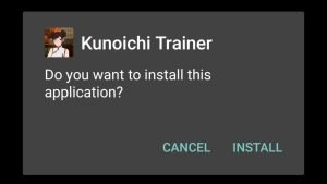 Tap Install to install KT Naruto